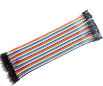 Female to Female 20cm 40P DuPont Color Jumper Wire
