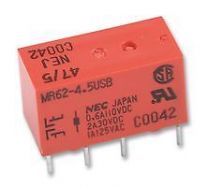 NEC MR62-4.5USB Relay  47W/5 Type  4.5VDC 2PCO